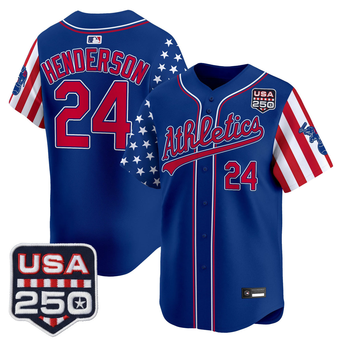 Men's Athletics "America 250 Edition" Vapor Premier Limited Jersey - All Stitched