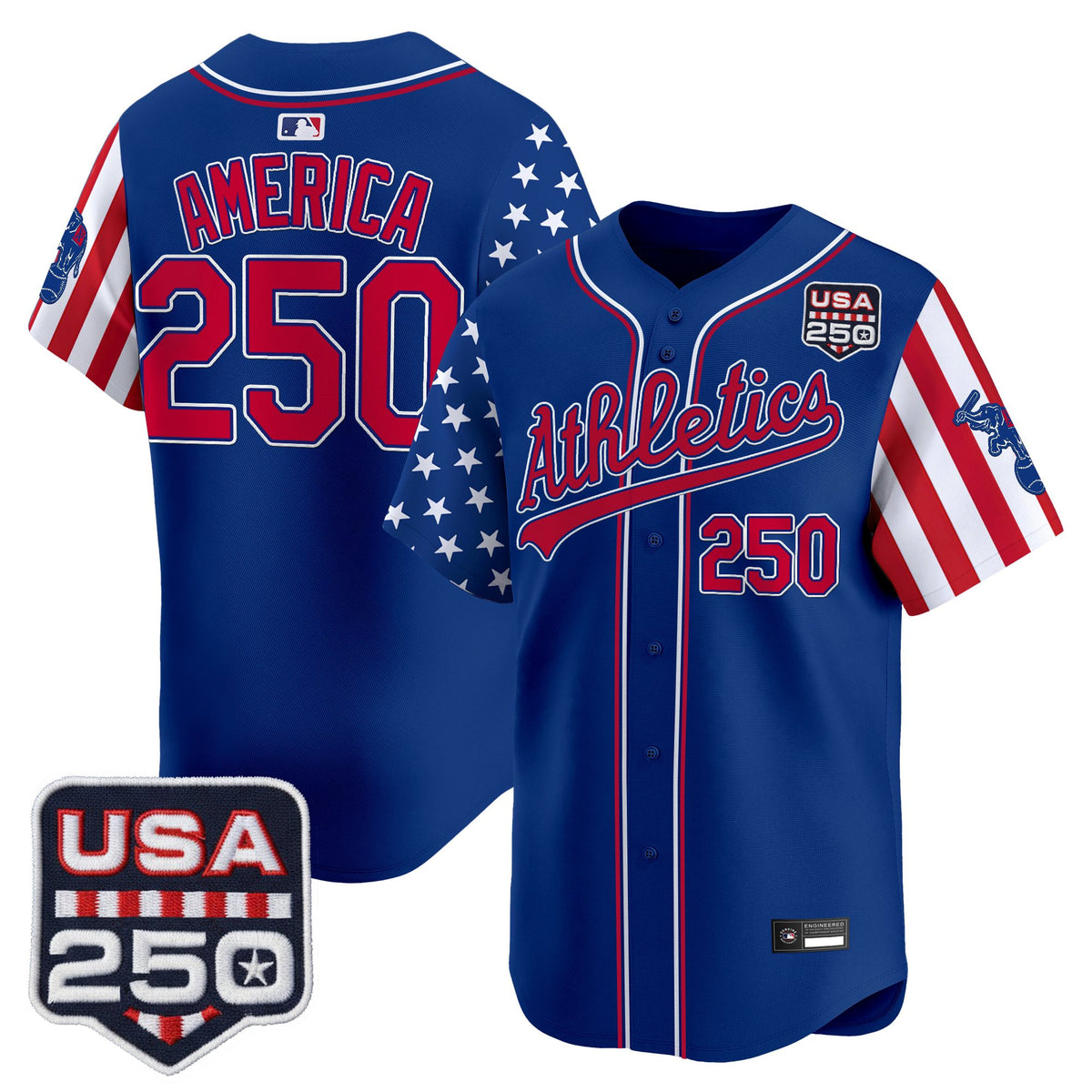 Men's Athletics "America 250 Edition" Vapor Premier Limited Jersey - All Stitched