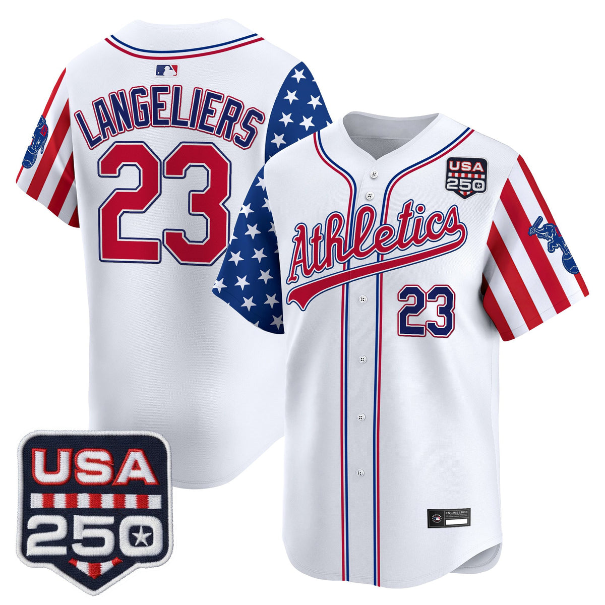 Men's Athletics "America 250 Edition" Vapor Premier Limited Jersey - All Stitched