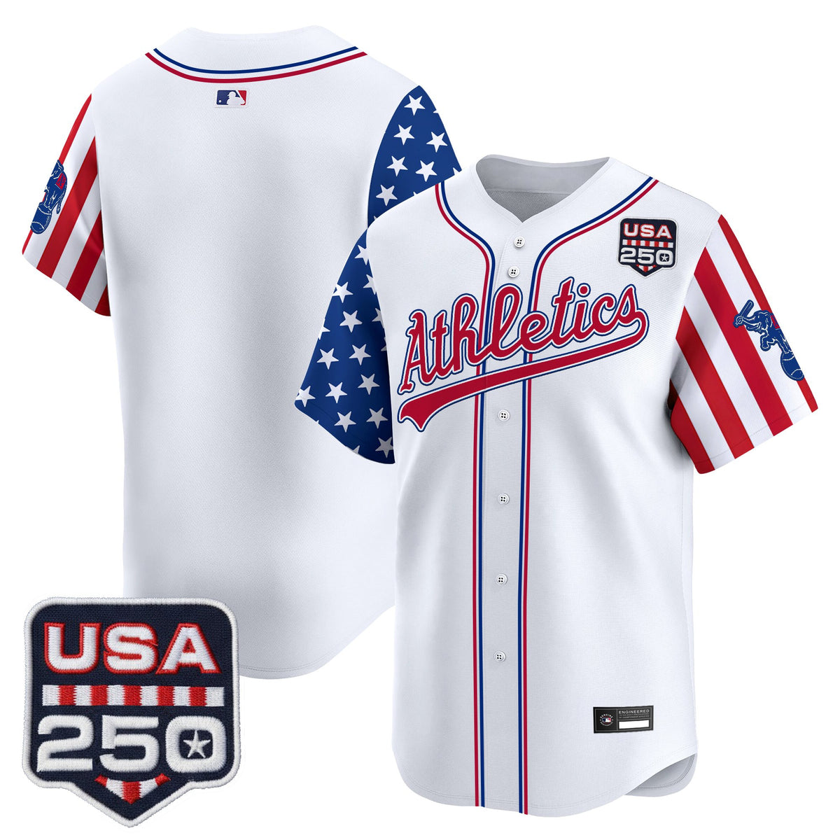 Men's Athletics "America 250 Edition" Vapor Premier Limited Jersey - All Stitched