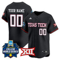 Texas Tech Red Raiders Softball 2026 World Series (WCWS) Vapor Premier Limited Custom Jersey - All Stitched