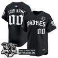 San Diego Padres 'Old English Edition' Vapor Premier Limited Custom Jersey - All Stitched