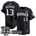 Men's San Diego Padres 'Old English Edition' Vapor Premier Limited Jersey - All Stitched