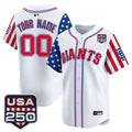 San Francisco Giants "America 250 Edition" Vapor Premier Limited Custom Jersey - All Stitched