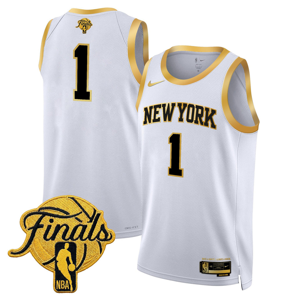 Men's New York Knicks 2026 Finals Swingman Jersey V2 - All Stitched