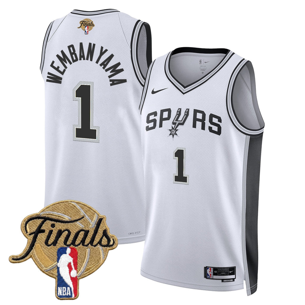 Men's San Antonio Spurs 2026 Finals Swingman Jersey - All Stitched