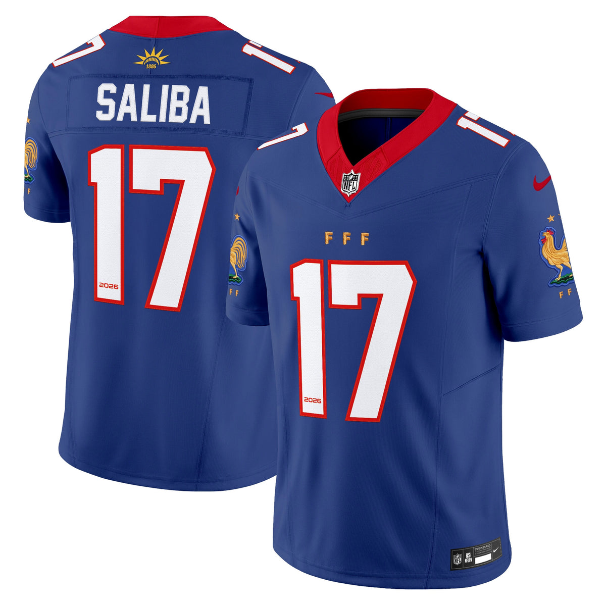 France National Team Vapor Limited Jersey - All Stitched