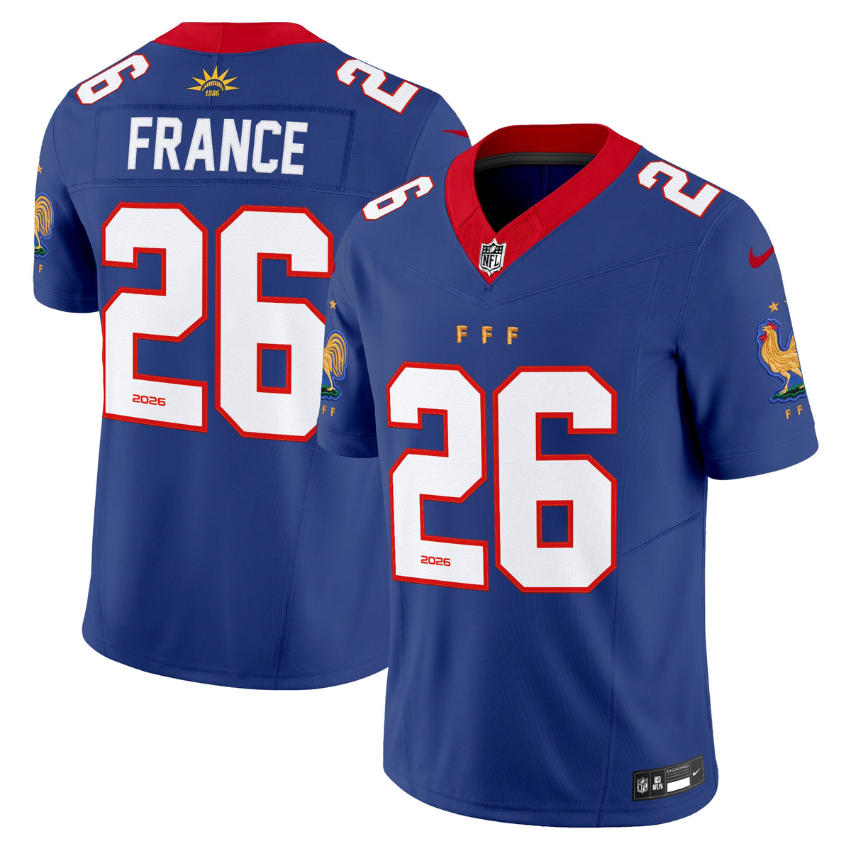 France National Team Vapor Limited Jersey - All Stitched