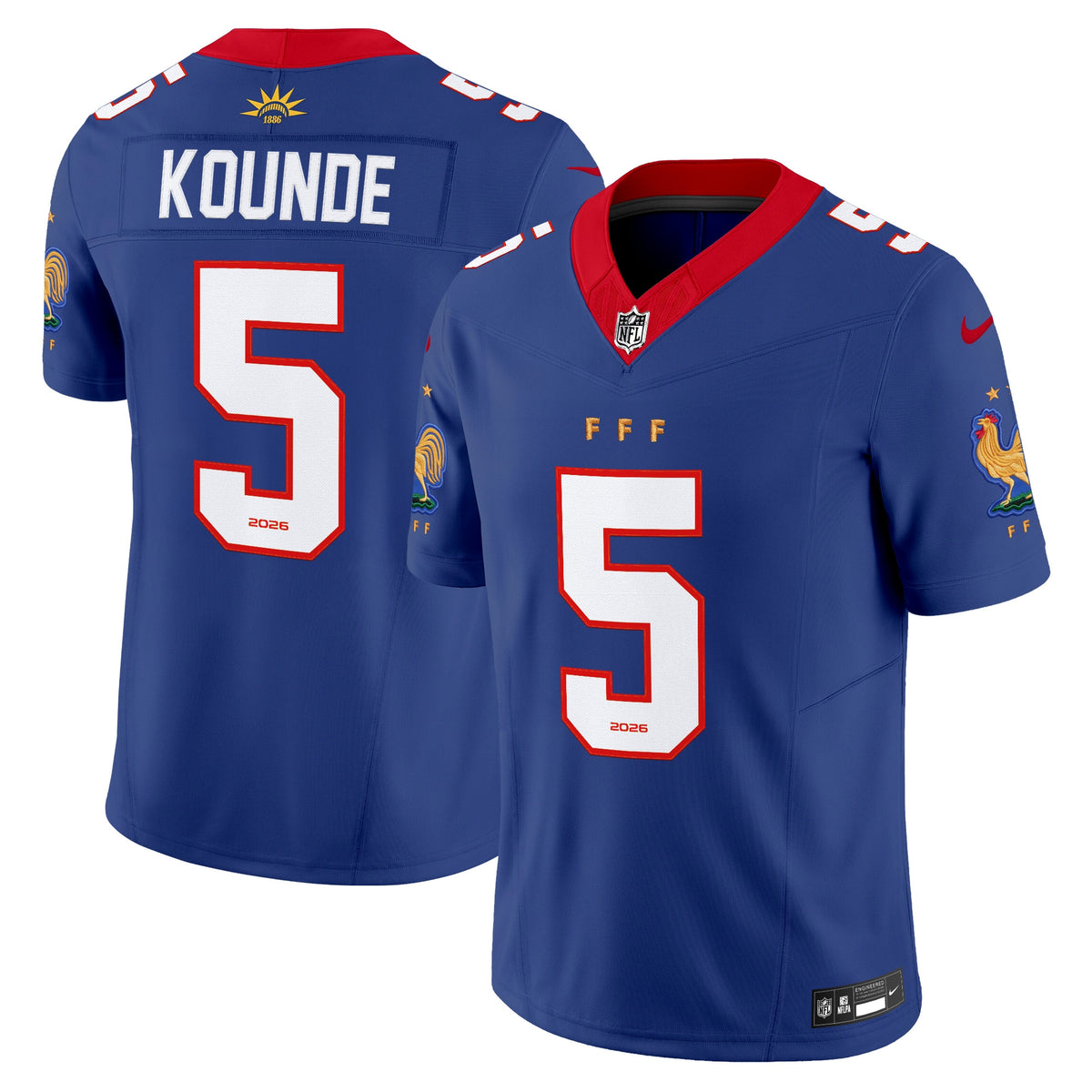 France National Team Vapor Limited Jersey - All Stitched