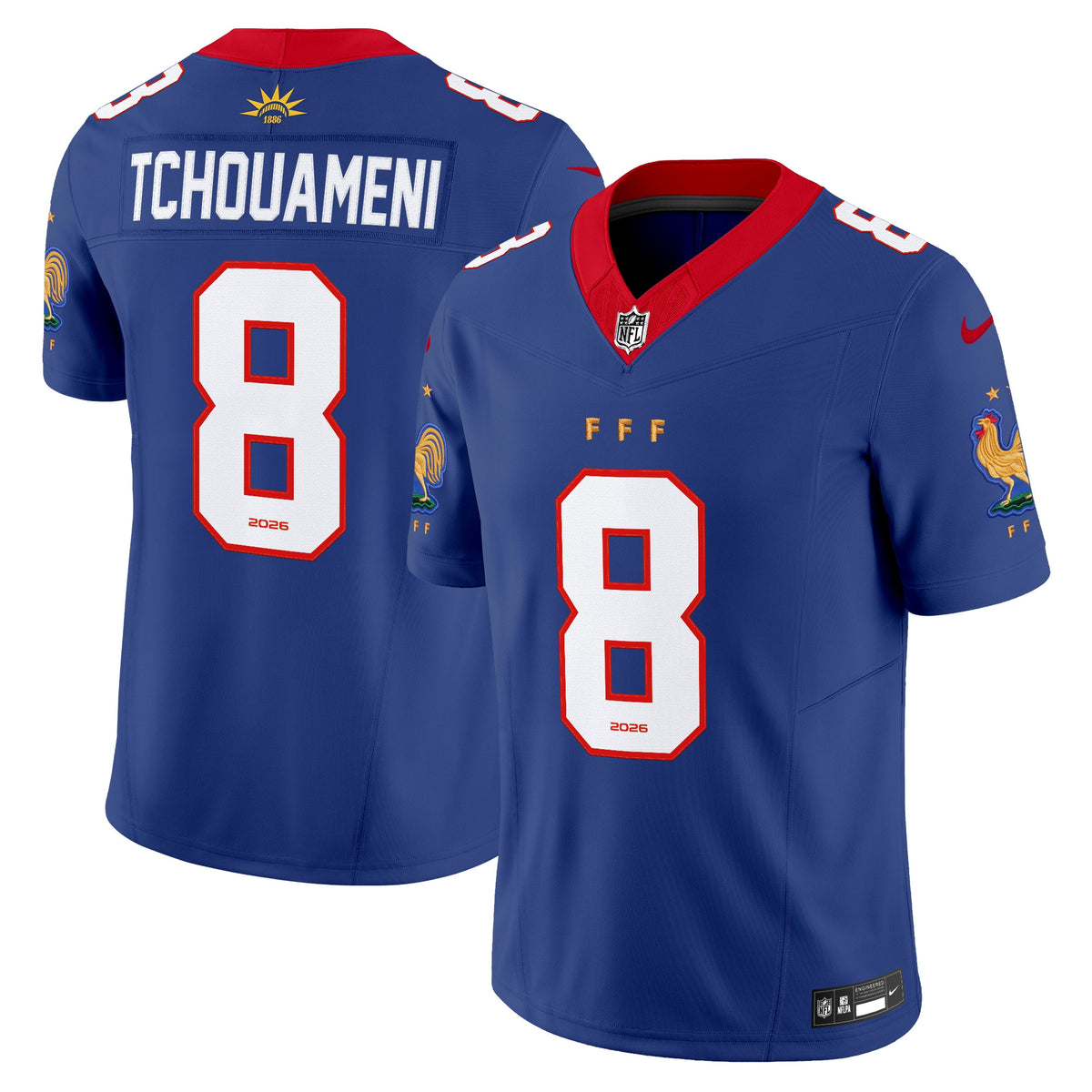 France National Team Vapor Limited Jersey - All Stitched