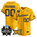West Virginia Mountaineers 2026 World Series Patch Vapor Premier Limited Custom Jersey - All Stitched
