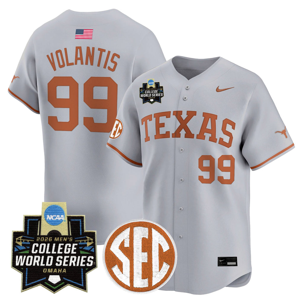 Men's Texas Longhorns 2026 World Series Vapor Premier Limited Jersey - All Stitched