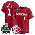 Men's Oklahoma Sooners 2026 World Series Vapor Premier Limited Jersey - All Stitched