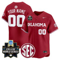 Oklahoma Sooners 2026 World Series Vapor Premier Limited Custom Jersey - All Stitched