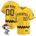 Pittsburgh Pirates x Peanuts Vapor Premier Limited Custom Jersey - Stitched