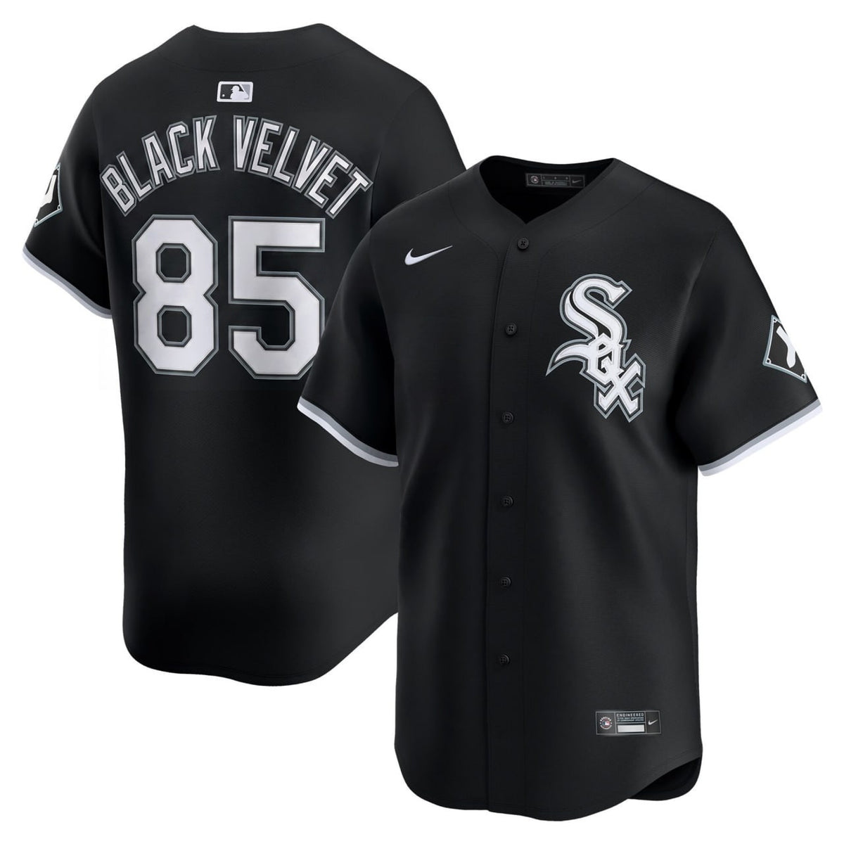 Chicago White Sox 'Black Velvet' Vapor Premier Limited Jersey - All Stitched
