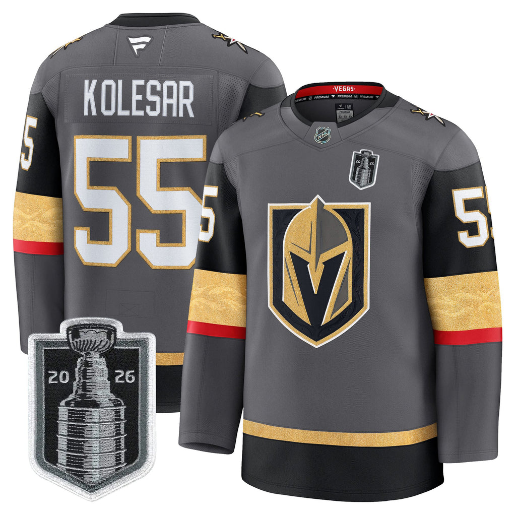 Men's Vegas Golden Knights 2026 Stanley Cup Patch Premium Jersey - All Stitched