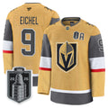 Men's Vegas Golden Knights 2026 Stanley Cup Patch Premium Jersey - All Stitched