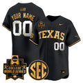 Texas Longhorns 2026 World Series Vapor Premier Limited Custom Jersey V2 - All Stitched