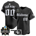 Oklahoma Sooners 2026 World Series Vapor Premier Limited Custom Jersey - Gothic Edition - All Stitched