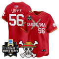 Men's North Carolina Tar Heels 2026 World Series x One Piece Vapor Premier Limited Jersey - All Stitched
