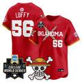 Men's Oklahoma Sooners 2026 World Series x One Piece Vapor Premier Limited Jersey - All Stitched