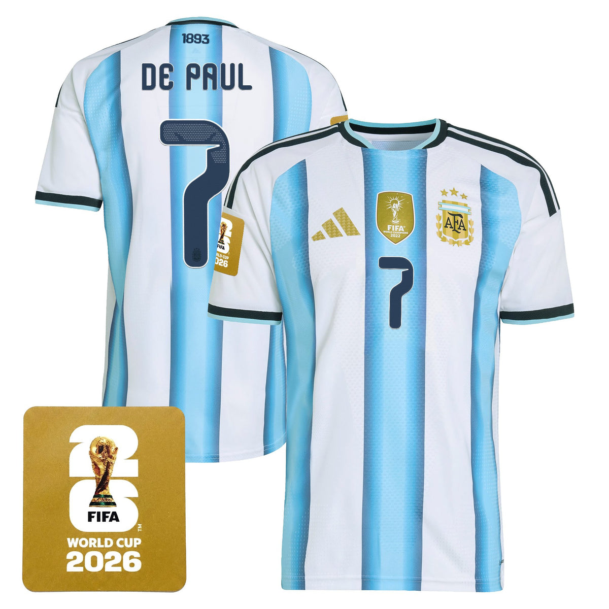 Men's Argentina 2026 National Team Jersey