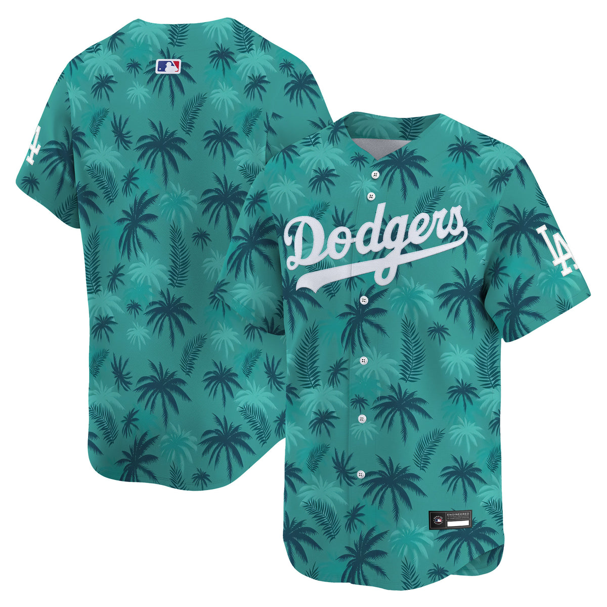 Los Angeles Dodgers GTA Vice City Vapor Premier Limited Jersey - Stitched