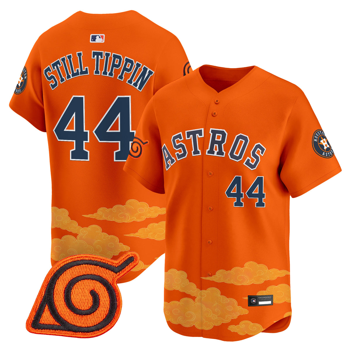 Houston Astros x Naruto Vapor Premier Limited Jersey - Stitched