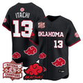 Oklahoma Sooners 2026 National Champions Patch x Naruto "Akatsuki Edition" Vapor Premier Limited Jersey - All Stitched