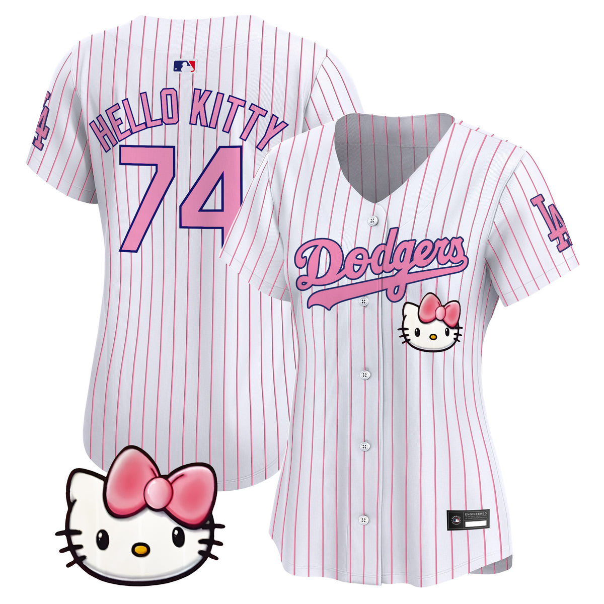 Los Angeles Dodgers x Sanrio Friends Vapor Premier Limited Jersey - All Stitched
