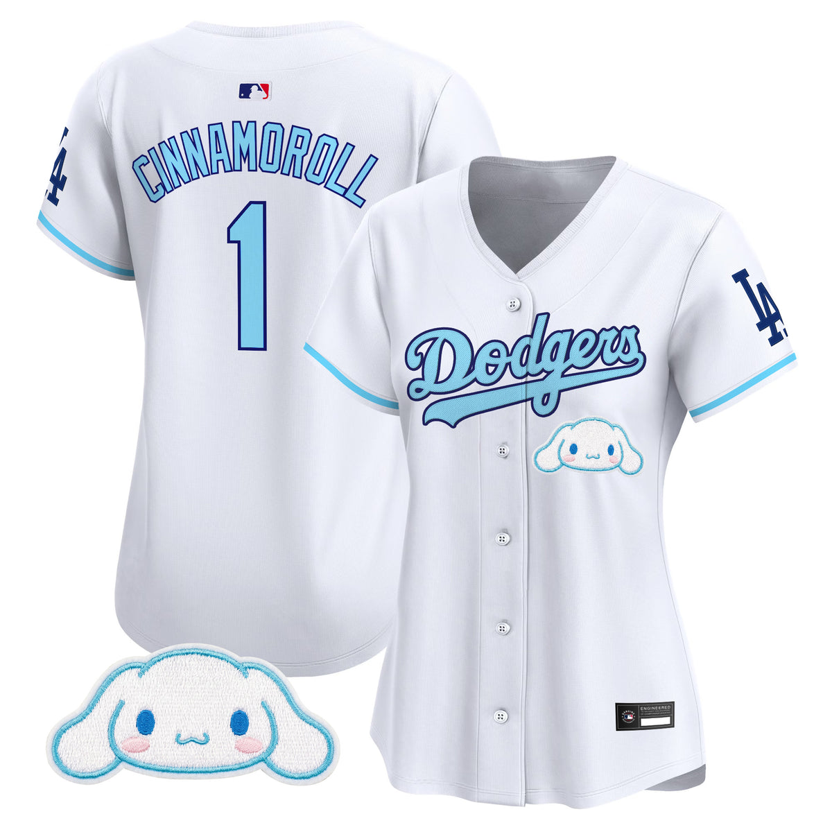 Los Angeles Dodgers x Sanrio Friends Vapor Premier Limited Jersey - All Stitched