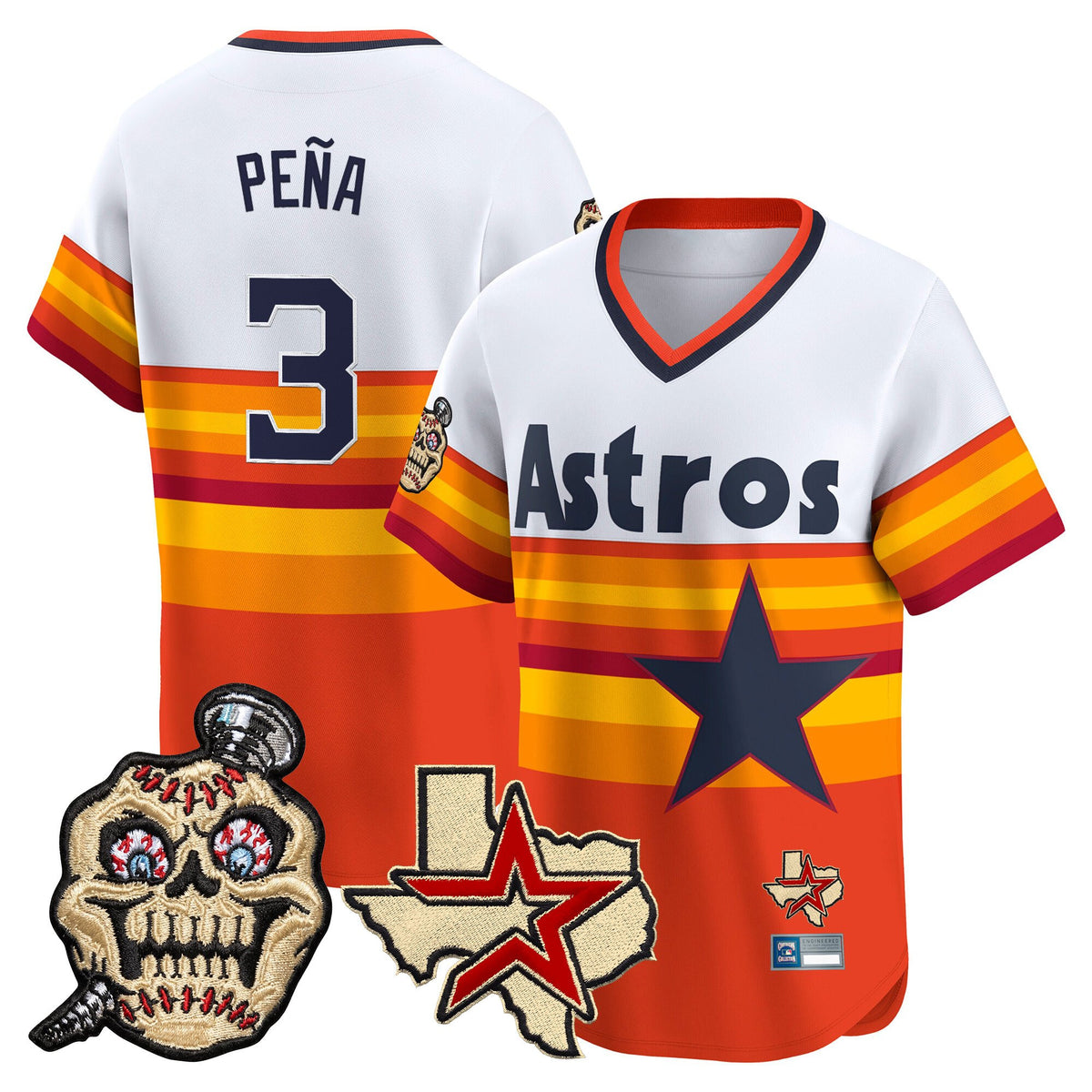 Men's Houston Astros Screwed Up Click Vapor Premier Limited Jersey - All Stitched