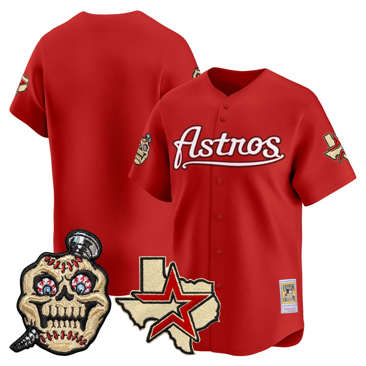 Men's Houston Astros Screwed Up Click Vapor Premier Limited Jersey - All Stitched