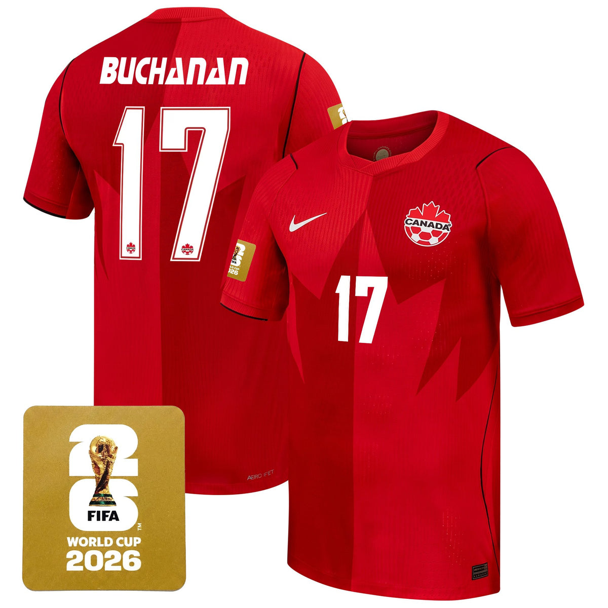 Men's Canada 2026 World Cup National Team Jersey
