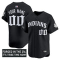 Cleveland Indians 'Old English Edition' Vapor Premier Limited Custom Jersey - All Stitched